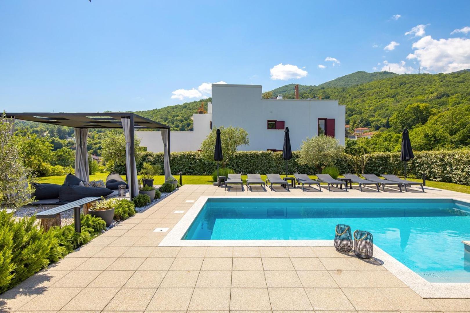 Luxury Villa Susanj Matulji Exterior photo