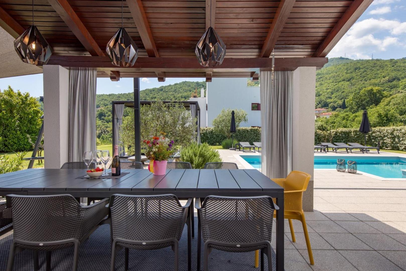 Luxury Villa Susanj Matulji Exterior photo