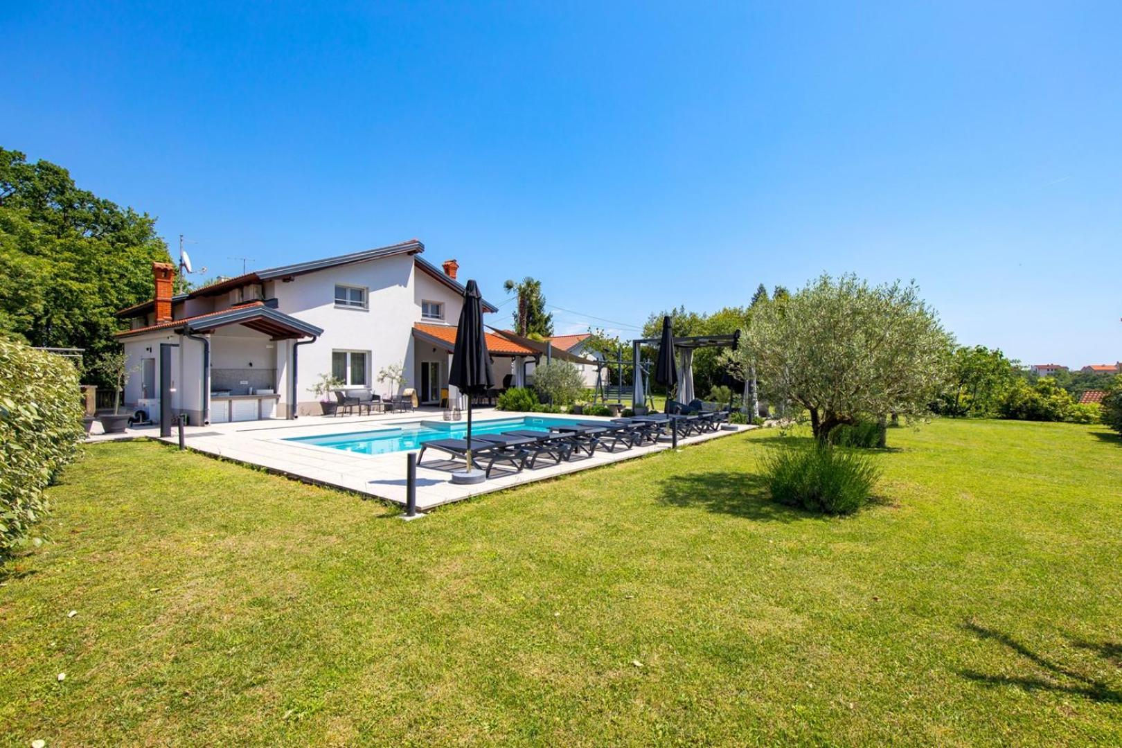 Luxury Villa Susanj Matulji Exterior photo